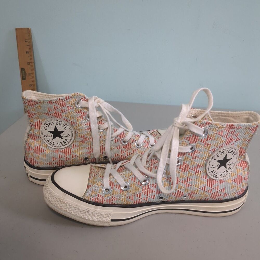 Converse Chuck Taylor All Star Hi 551644F Natural/Brake Light  7 Women's shoes